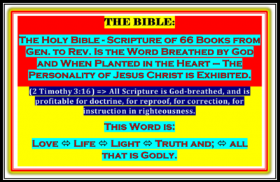 The Bible - Living Word of God 